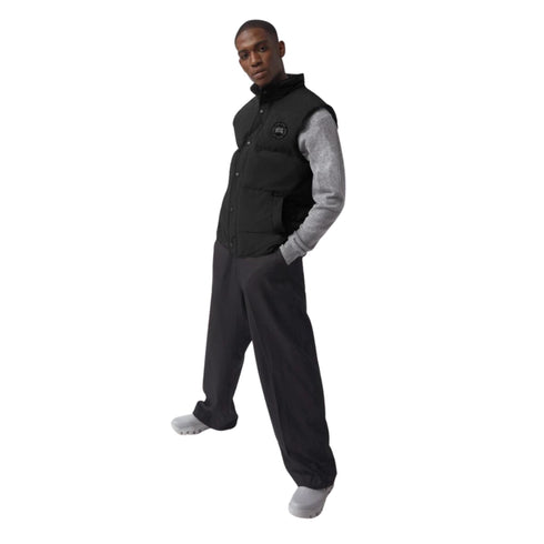 Canada Goose Piumino smanicato Gilet Uomo Garson con bottoni Nero - Francavilla Moda
